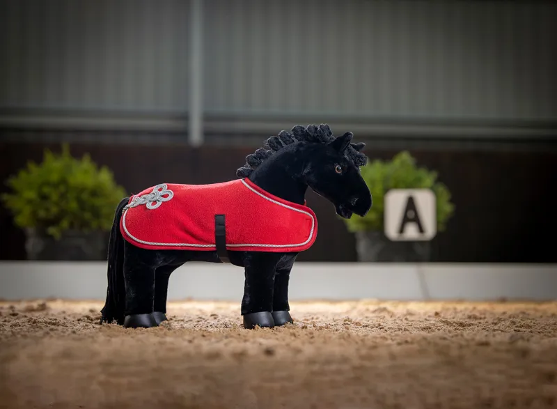 LeMieux Toy Pony Show Rug in Chilli-5